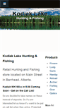 Mobile Screenshot of kodiaklake.com
