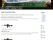 Tablet Screenshot of kodiaklake.com